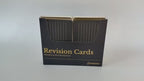 Black & Gold Revision Cards 3x5" - 150 Pcs